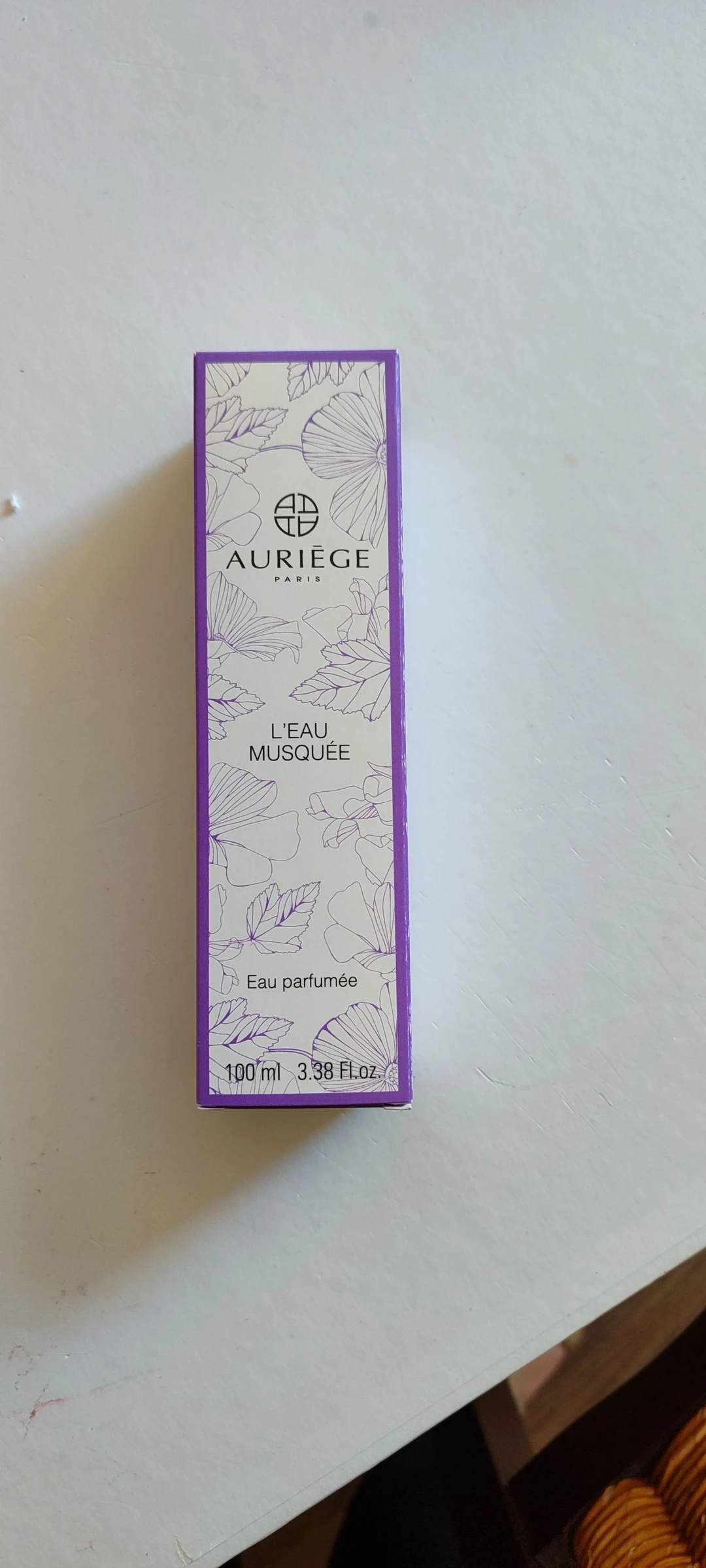 Eau parfumée "L'Eau Musquée" Auriège Paris - 100 ml (Neuf avec boîte)